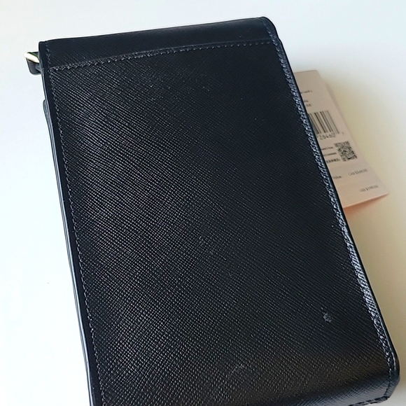 NWT KATE SPADE saffiano leather black crossbody - Picture 8 of 11